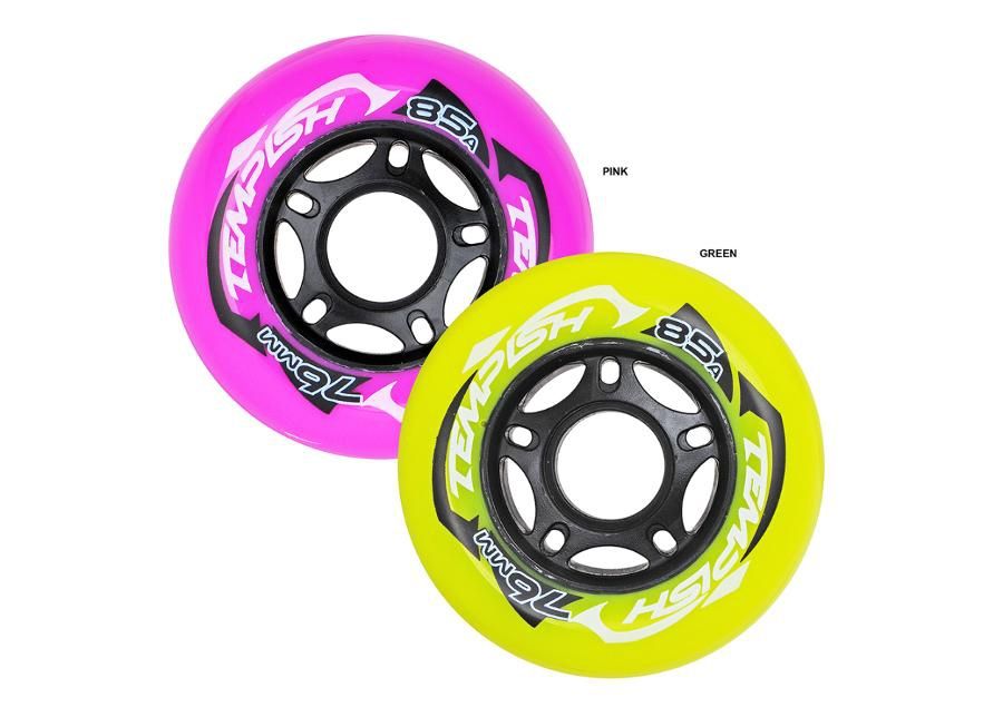 Набор колёс для роликовых коньков Radical Color 76x24 84A Tempish увеличить