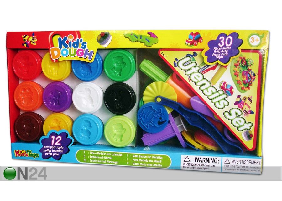 Набор пластилина из 30-частей Kid´s Dough увеличить