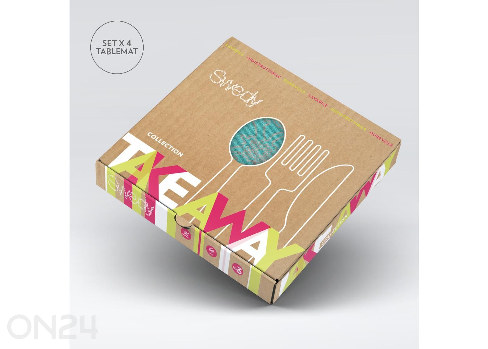 Набор сервировочных салфеток Jungle V20, 4 шт увеличить