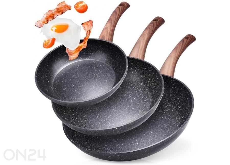 Набор сковород Black&Wood, 3 предмета увеличить