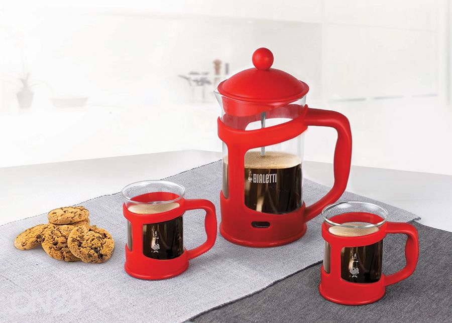 Набор френч-пресс с 2 кружками Bialetti 0004651 увеличить