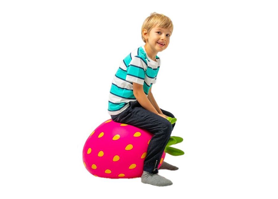 Надувная игрушка-попрыгун Jumpy Fruits Клубника увеличить