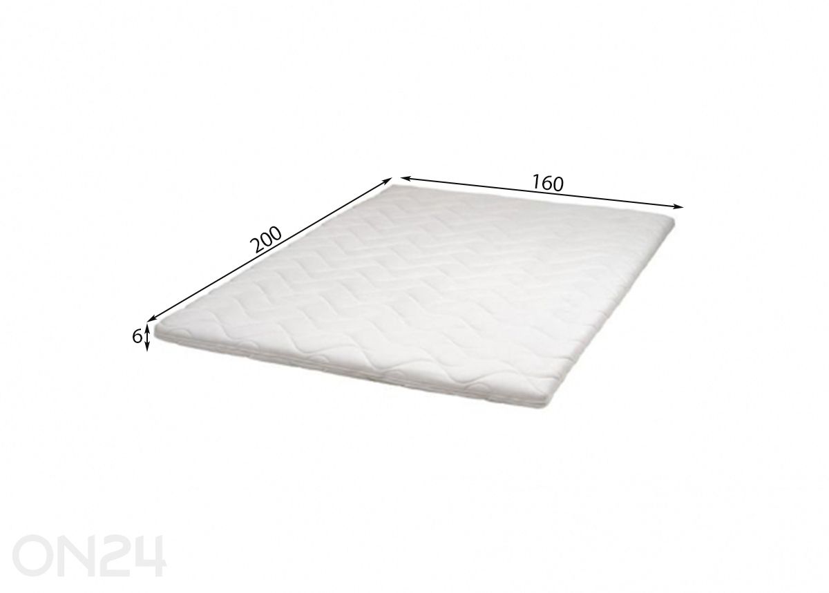 Наматрасник Wendre Latex 160x200 см увеличить размеры