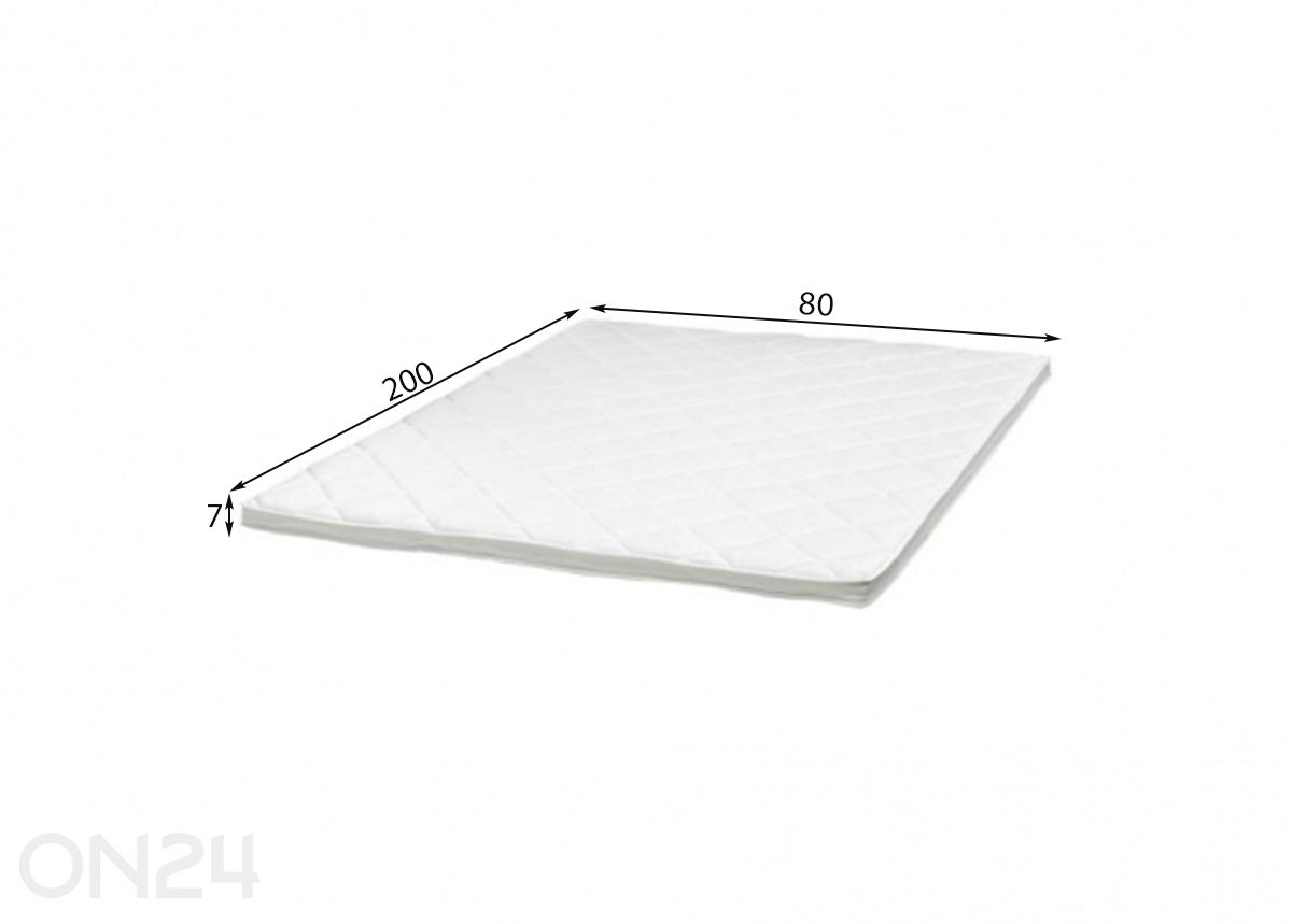 Наматрасник Wendre Warm/Freeze 80x200 см увеличить размеры