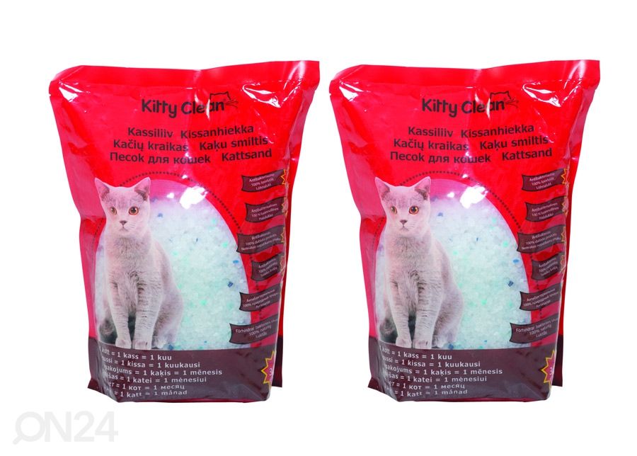 Наполнитель для кошачьего туалета из кремня 2 x 3,8 L увеличить