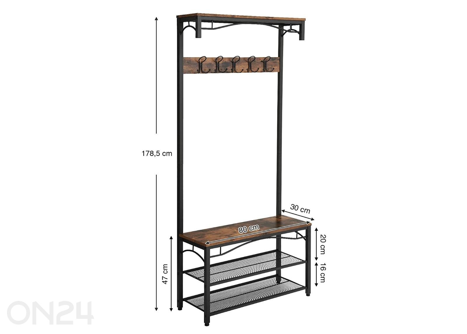 Напольная вешалка увеличить размеры