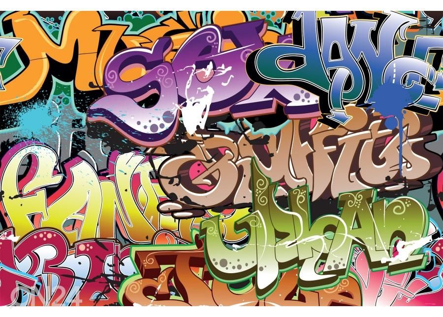 Напольная наклейка Graffiti 255x170 см увеличить