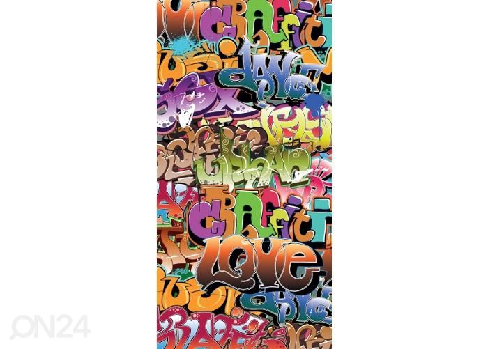 Напольная наклейка Graffiti 85x170 см увеличить