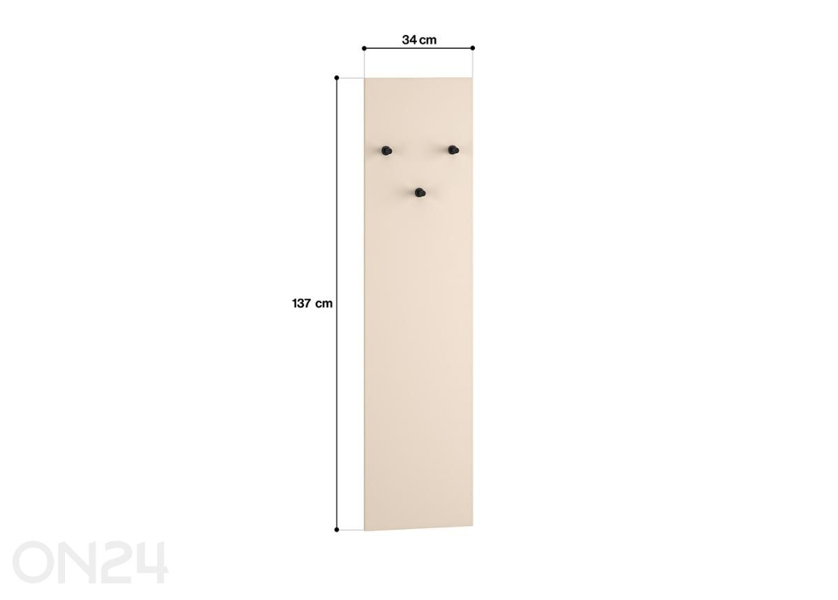 Настенная вешалка Sophie увеличить размеры