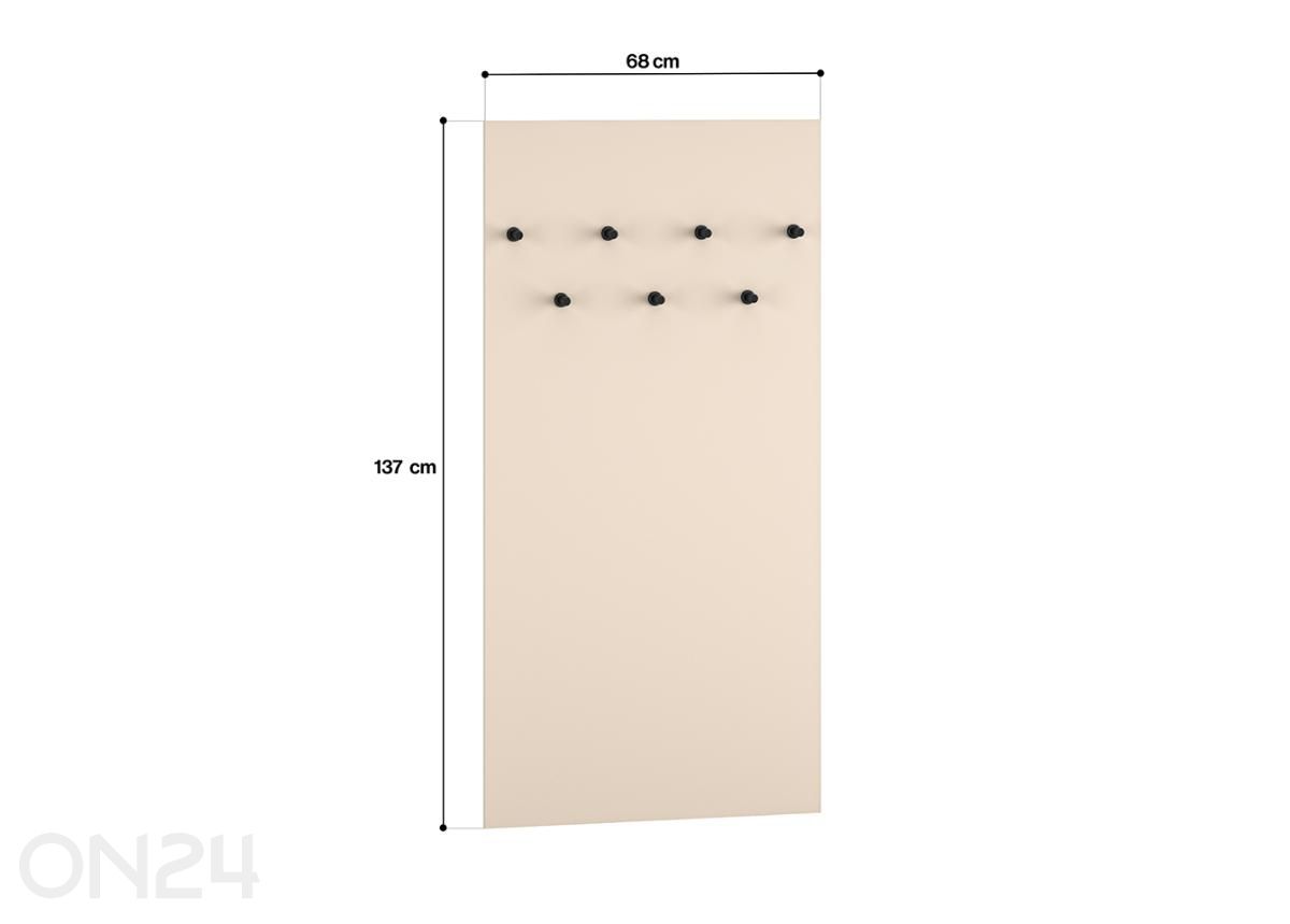 Настенная вешалка Sophie увеличить размеры