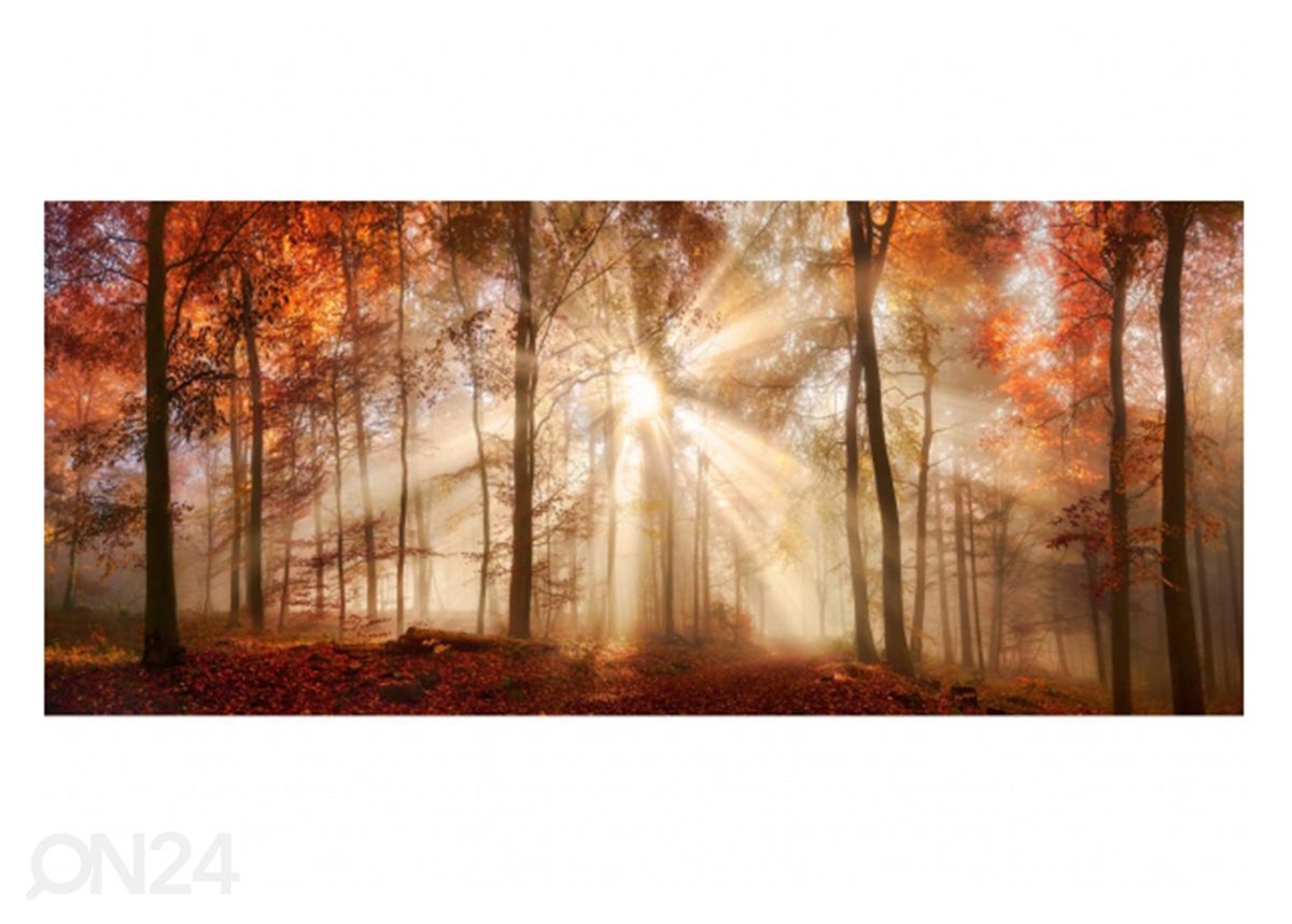 Настенная картина Autumn Trees 140x60 см увеличить