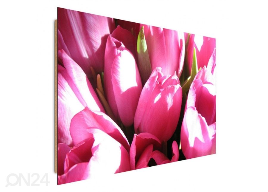 Настенная картина Pink tulips 70x100 см увеличить