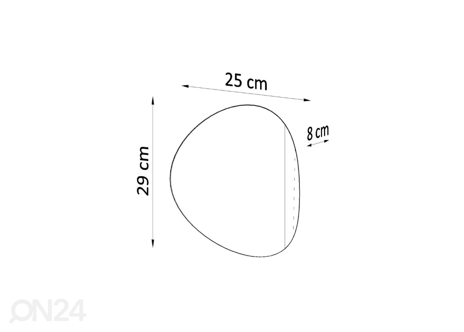 Настенная лампа Senses увеличить размеры