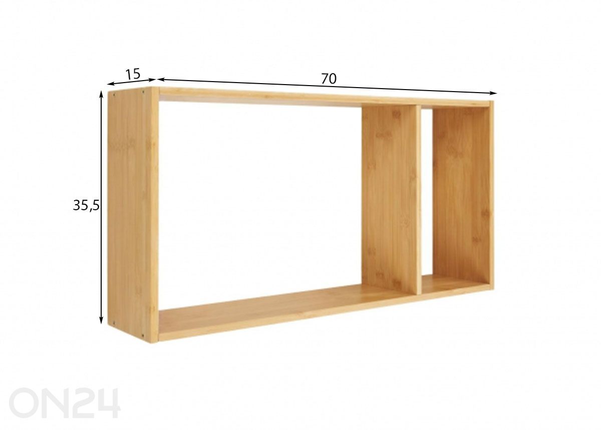 Настенная полка Ember увеличить размеры