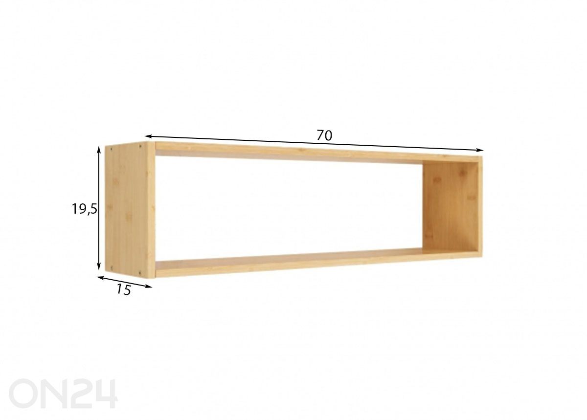 Настенная полка Ember увеличить размеры