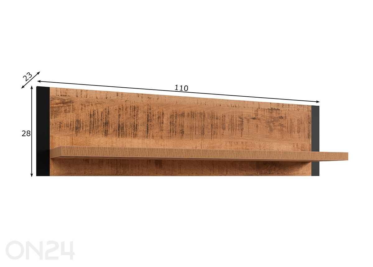 Настенная полка Enna увеличить размеры