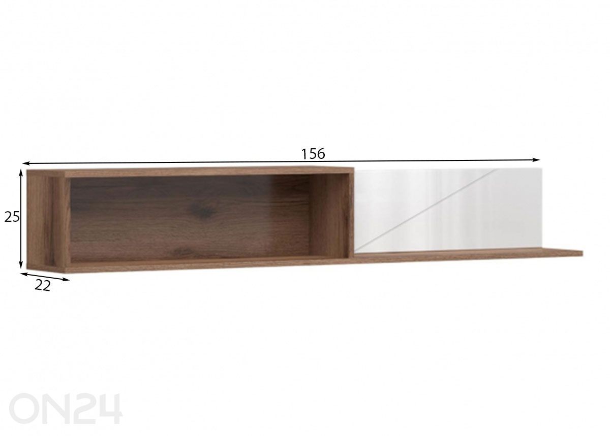 Настенная полка Forn увеличить размеры