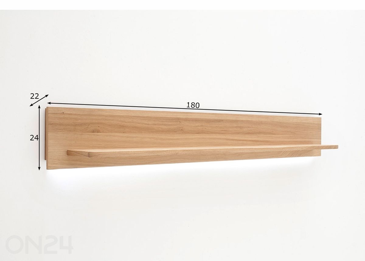 Настенная полка Santori 180 см увеличить размеры
