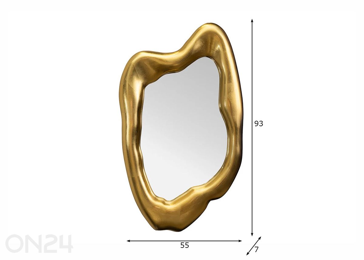 Настенное зеркало Aura увеличить размеры