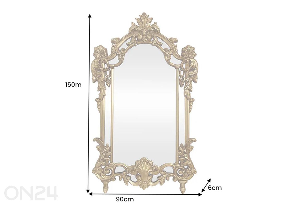 Настенное зеркало Opulent увеличить размеры