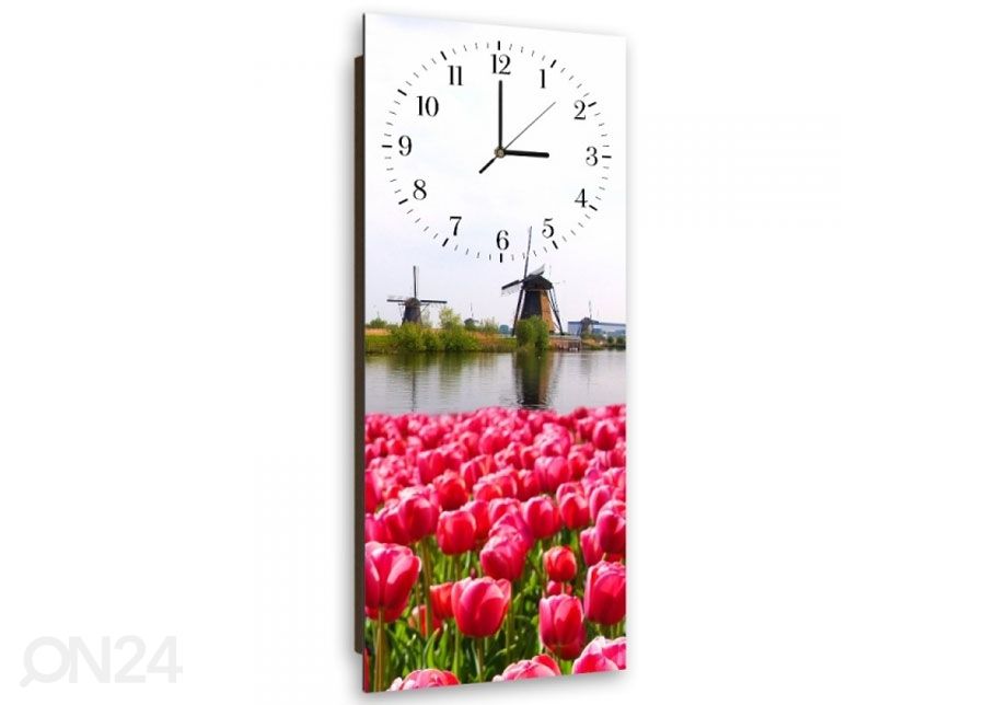 Настенные часы с картиной Tulips увеличить