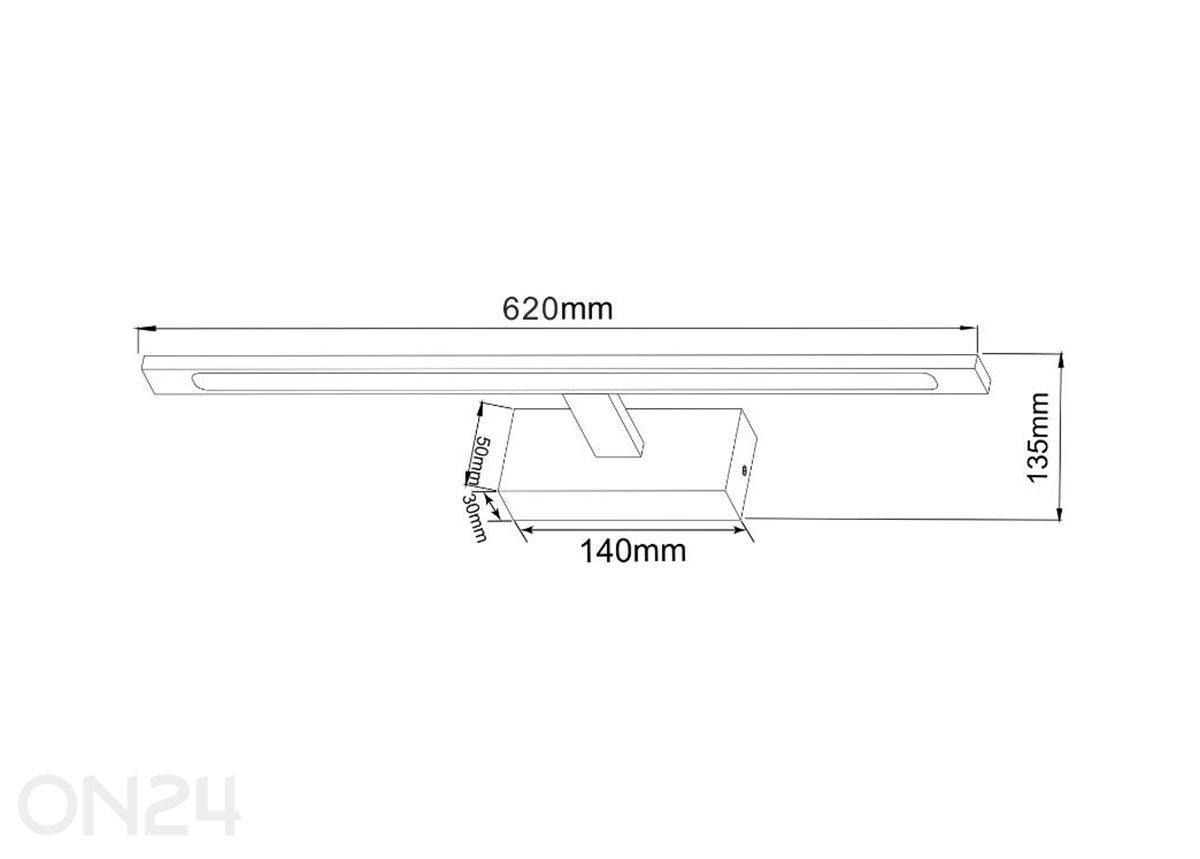 Настенный светильник Alter Black 20 увеличить размеры