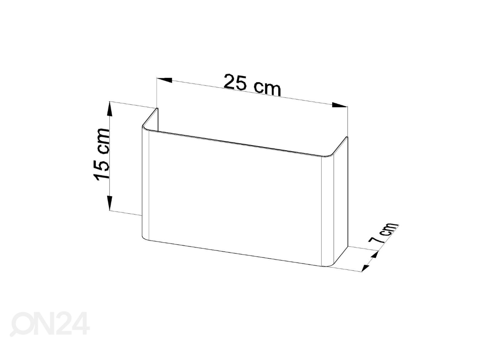 Настенный светильник Copertura увеличить размеры