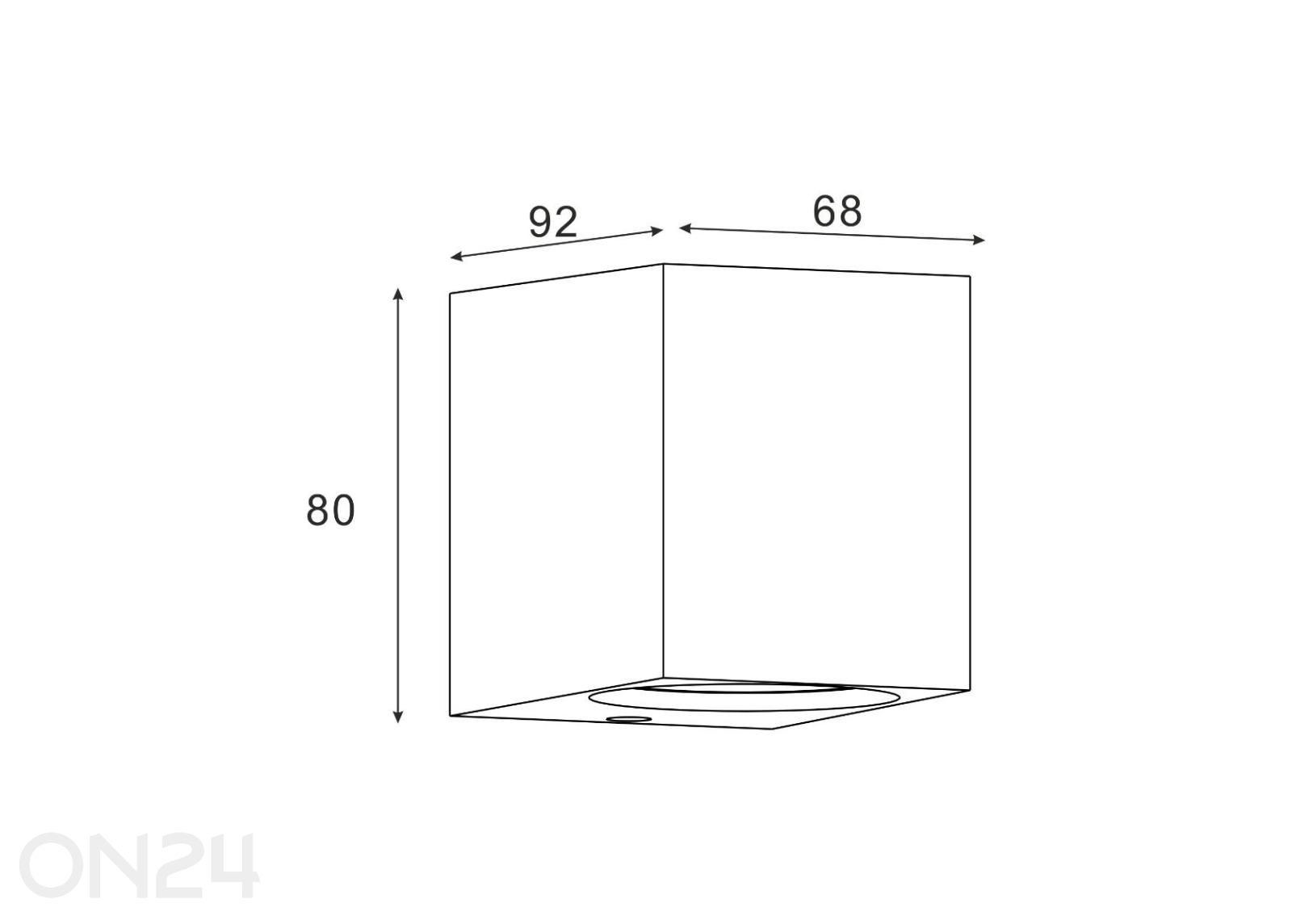 Настенный светильник Harmonia Square увеличить размеры