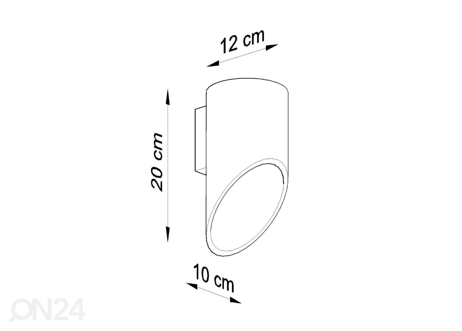 Настенный светильник Penne 20 увеличить размеры
