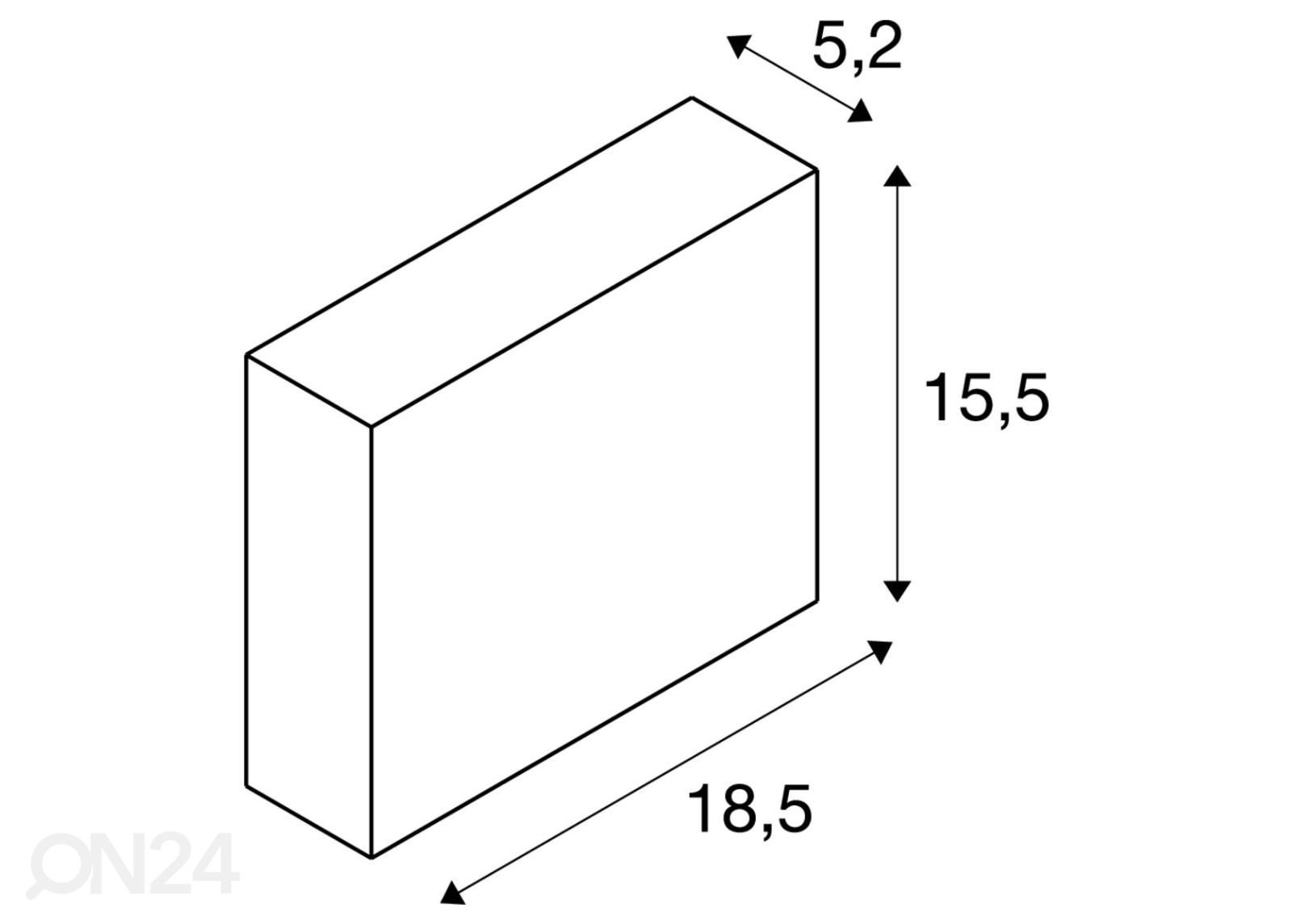 Настенный светильник Quad Frame 19 увеличить размеры