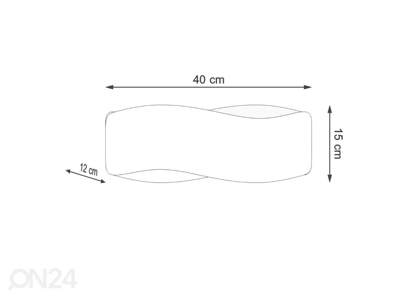 Настенный светильник Tila 40 увеличить размеры