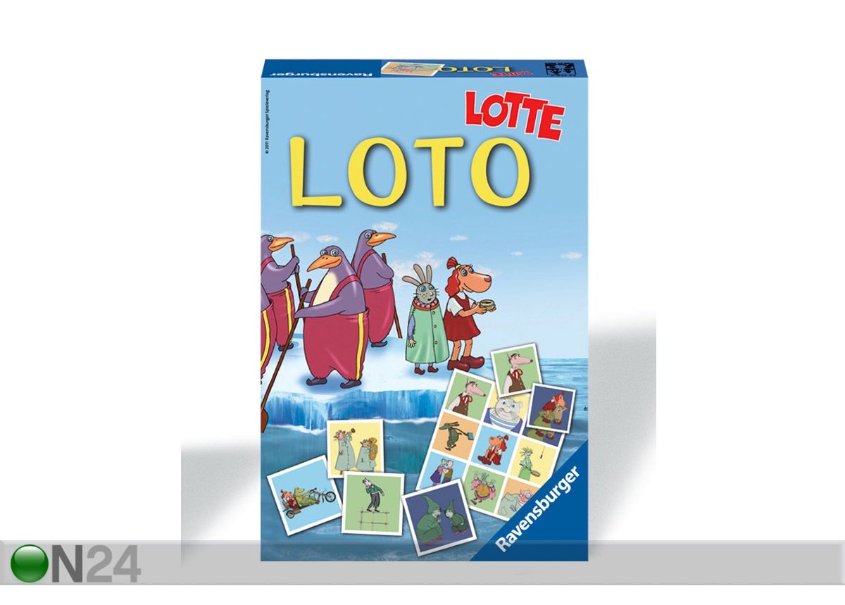 Настольная игра Лото Лотте увеличить