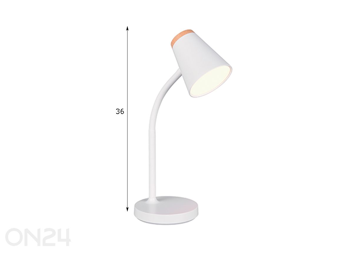 Настольная лампа Aden LED увеличить размеры