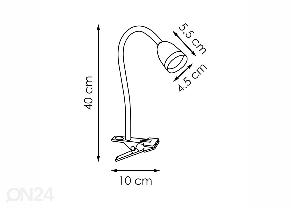 Настольная лампа Clips увеличить размеры