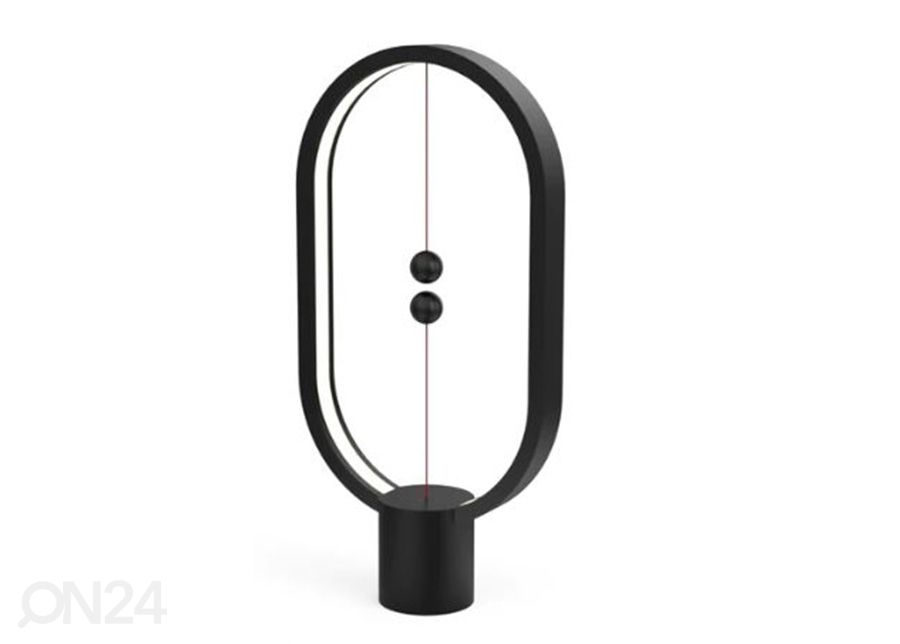 Настольная лампа Heng Balance Lamp Ellipse Plastic USB-C, черная увеличить