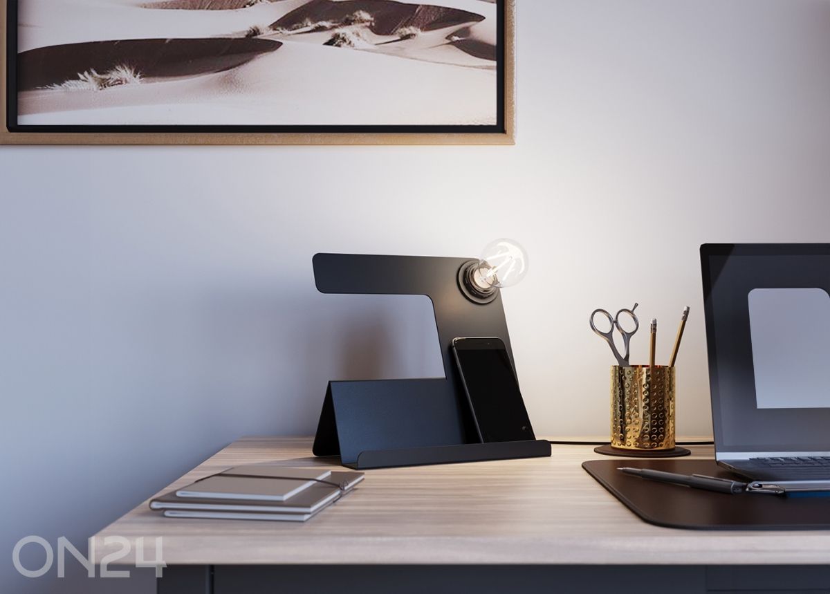 Настольная лампа Incline, черная увеличить