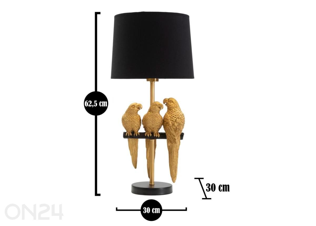 Настольная лампа Pappagalli 30x62,5 см увеличить размеры