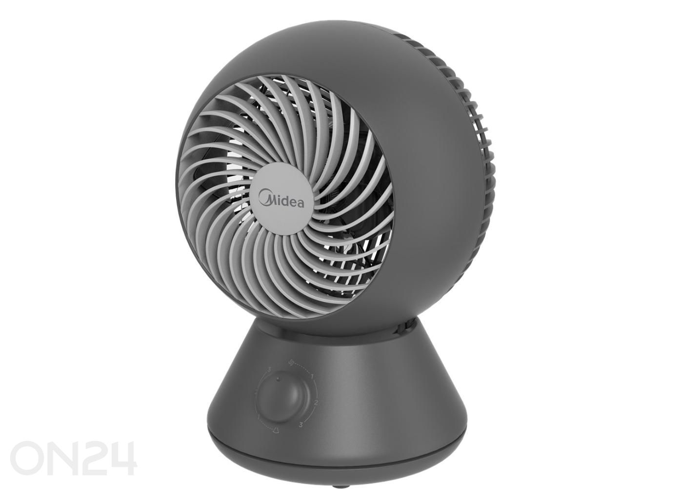 Настольный вентилятор Midea MFT302R0BPK, темно-серый увеличить