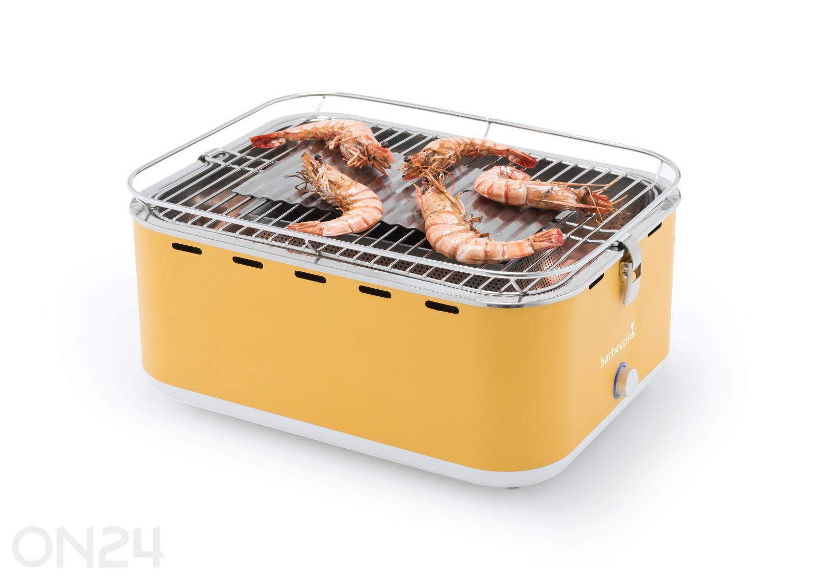 Настольный угольный гриль Barbecook Carlo 44 × 33 × 21 см, жёлтый увеличить