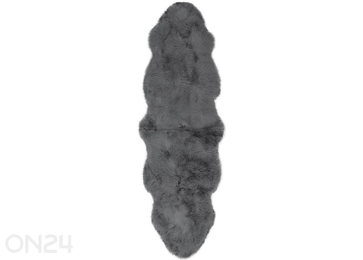 Натуральная овчина Мерино carbon Duo ± 60x180 см увеличить