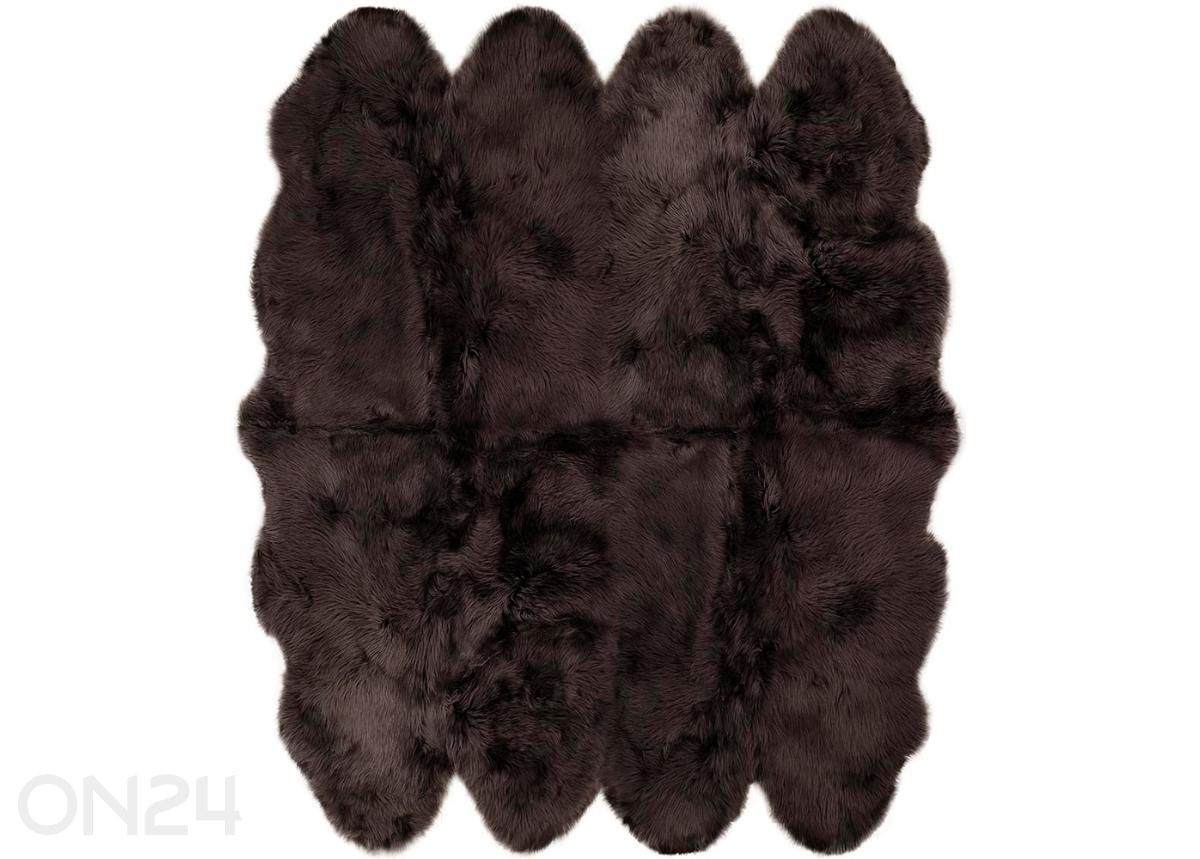 Натуральная овчина Мерино chocolate Octo ± 170x180 см увеличить