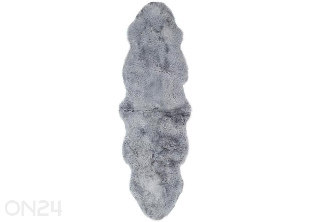 Натуральная овчина Merino grey Duo ± 60x180 см увеличить