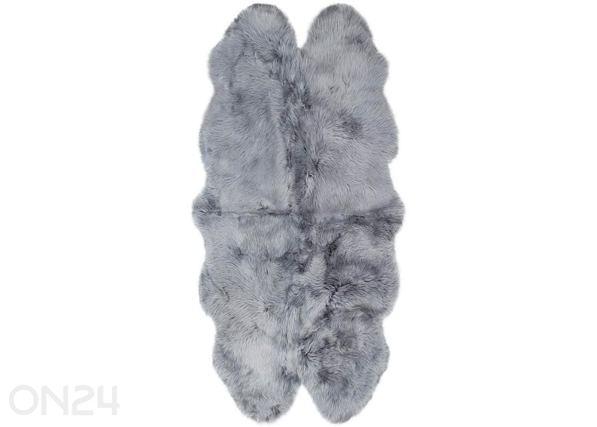 Натуральная овчина Merino grey Quatro ±90x180 см увеличить