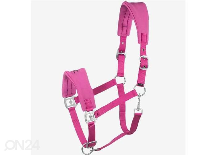 Недоуздок для лошади miami fliisiga x-full, розовый увеличить