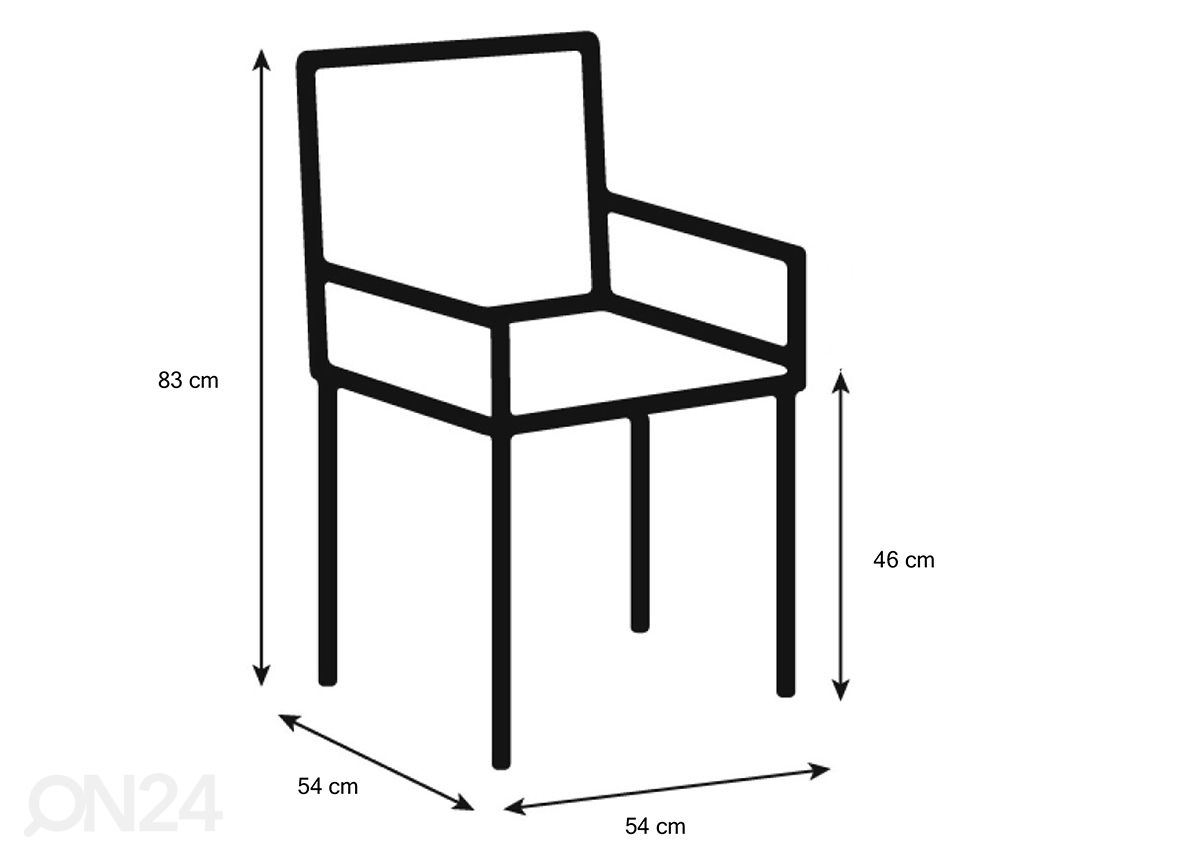 Обеденные стулья Rusi, 2 шт увеличить размеры