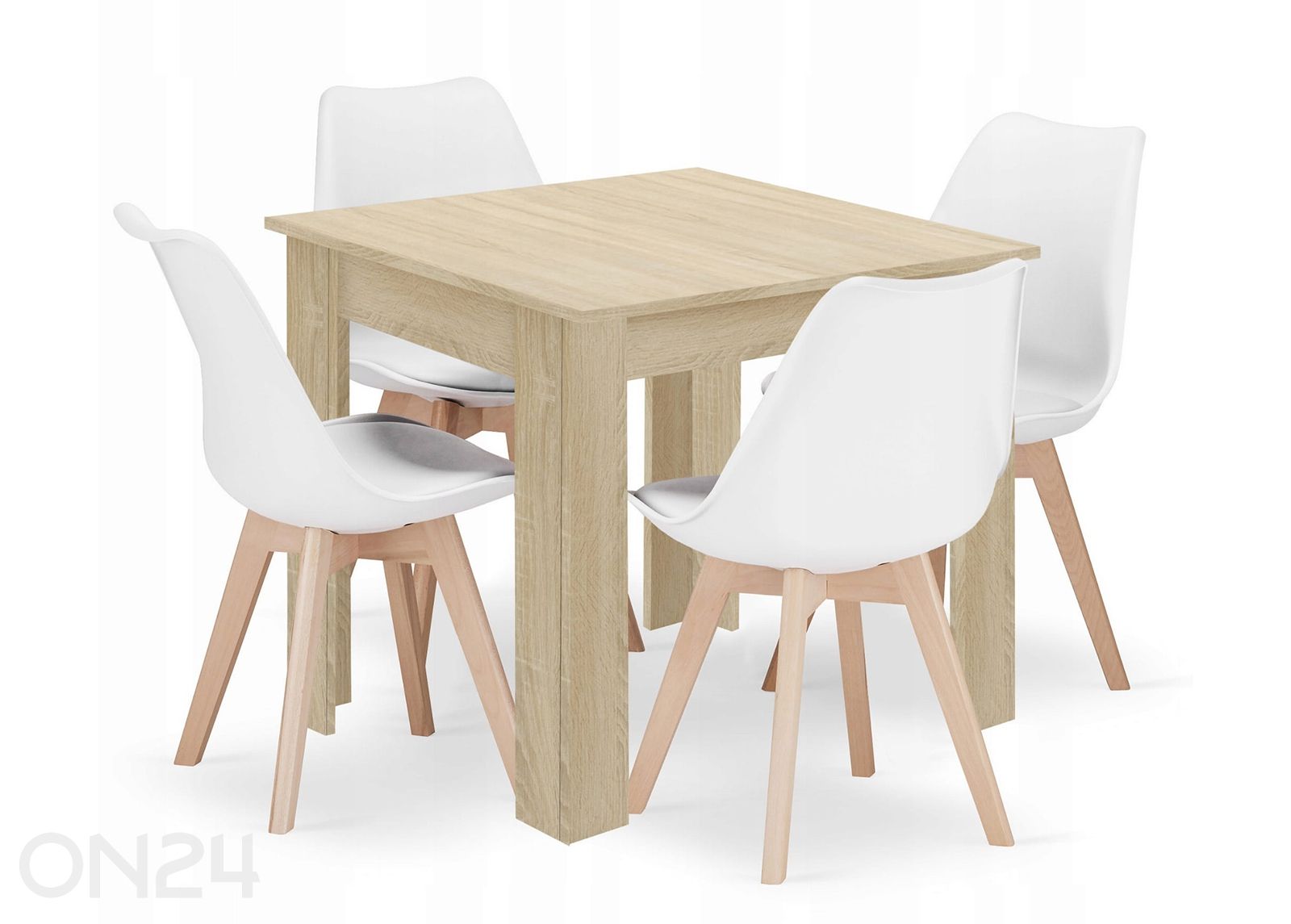 Обеденный комплект: стол + 4 стула увеличить