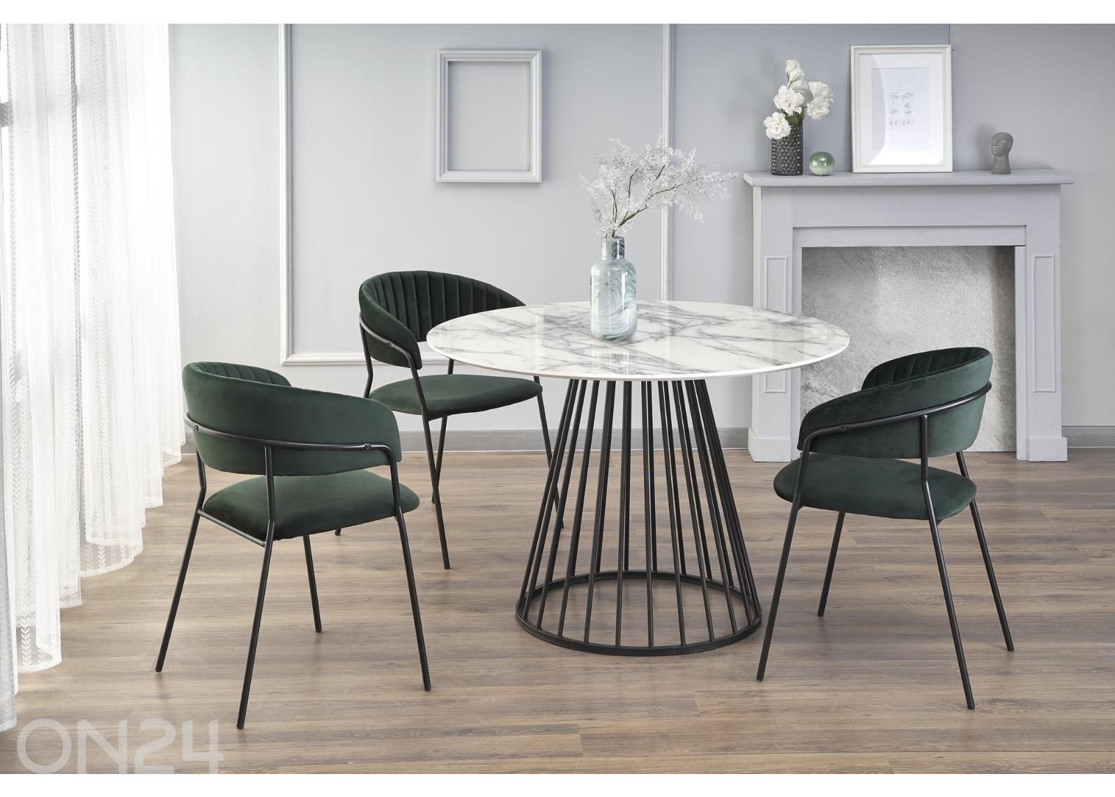 Обеденный стол Ø 110 cm увеличить