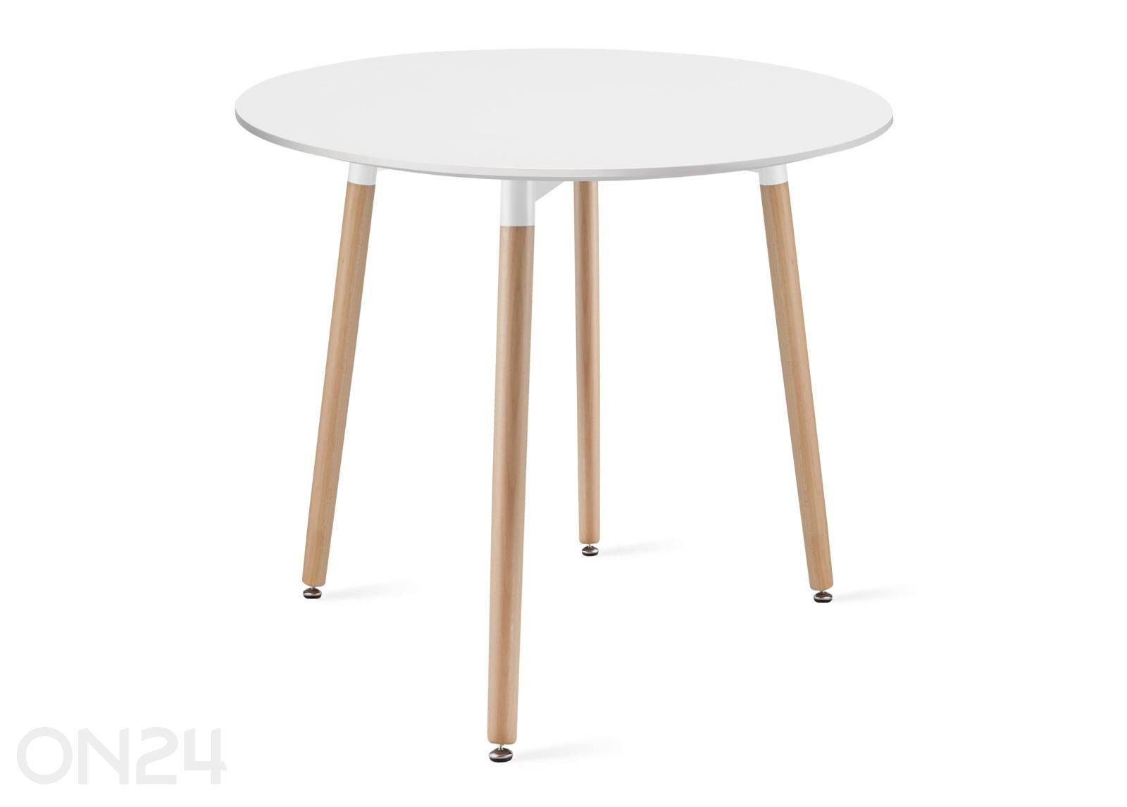 Обеденный стол Ø80 см увеличить