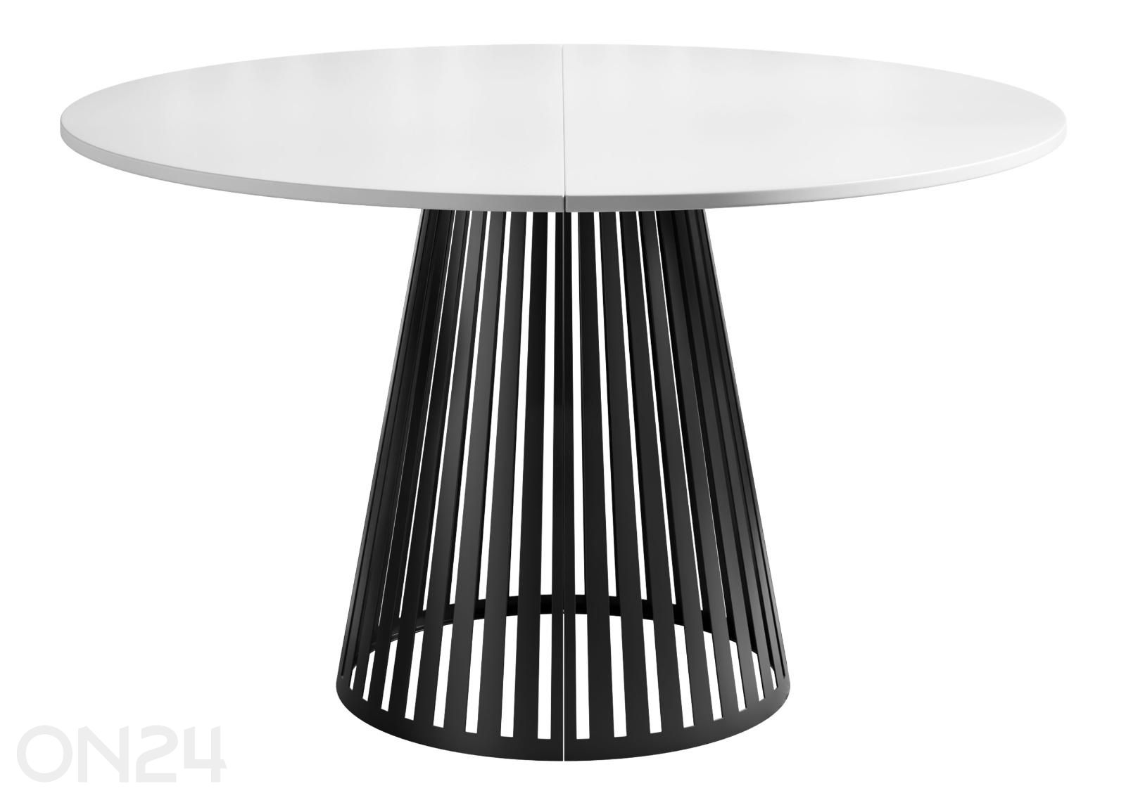 Обеденный стол Cone 120x120-196 см увеличить