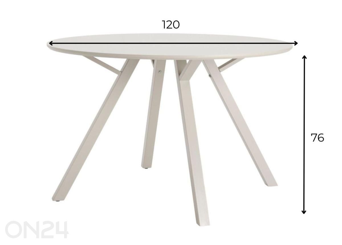 Обеденный стол Harring D120 увеличить размеры